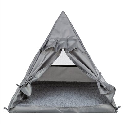 Trixie kattenmand tipi samoa grijs