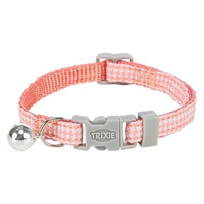 Trixie kattenhalsband hanenpoot motief assorti