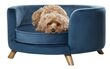 *Enchanted hondenmand / sofa rosie peacock blauw 68,5 x 68,5 x 35,5 cm