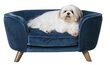*Enchanted hondenmand / sofa romy peacock blauw 67,5 x 40,5 x 30,5 cm