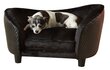 *Enchanted hondenmand sofa ultra pluche snuggle wicker bruin 68x40,5x37,5cm