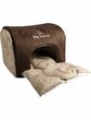 * Flamingo honden/kattenhuis my home- bruin